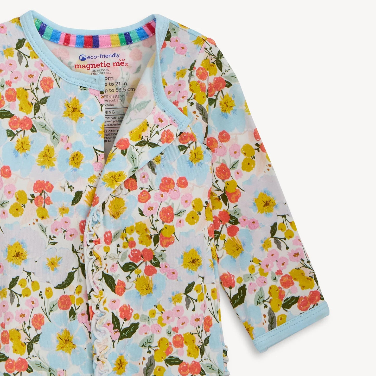 Seraphina Floral Magnetic Footie