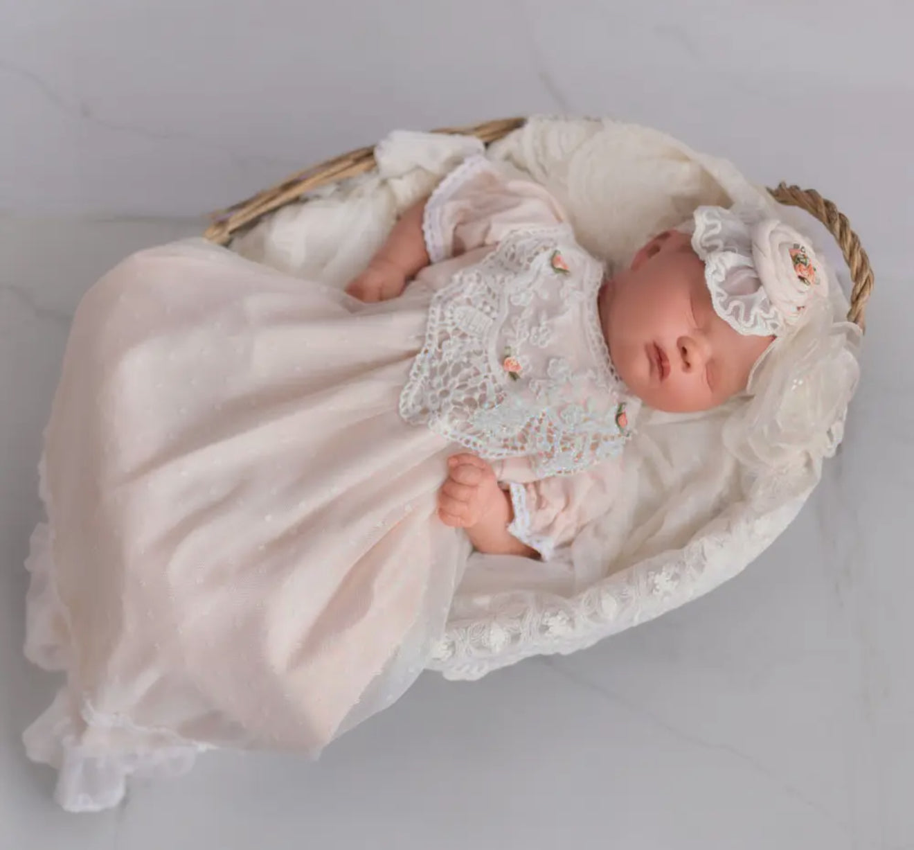 Frilly Frocks Caroline Gown With Matching Headband