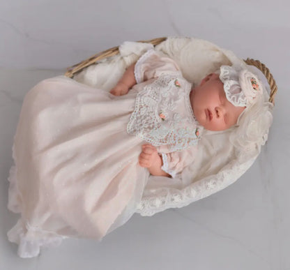 Frilly Frocks Caroline Gown With Matching Headband