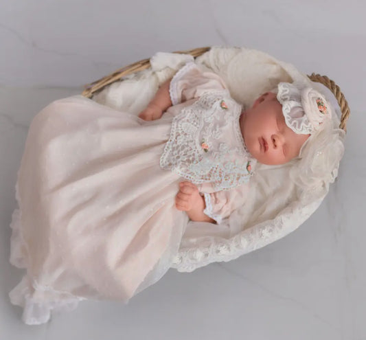 Frilly Frocks Caroline Gown With Matching Headband