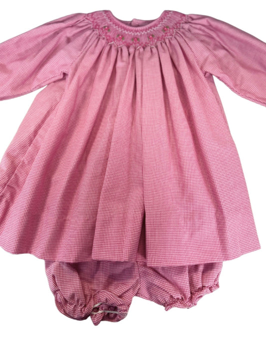 Fuchsia Smock Dress