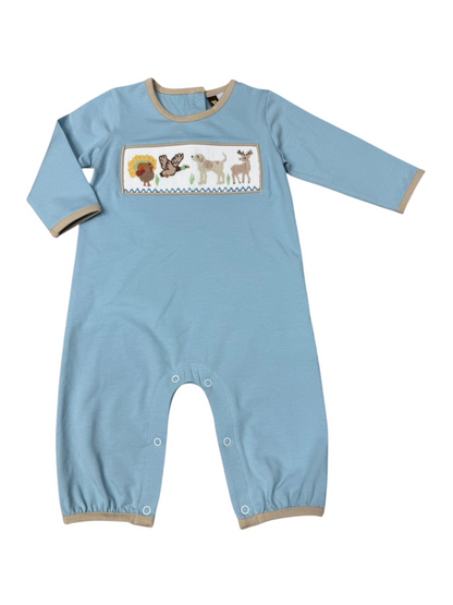 Boys Life Smocked Romper