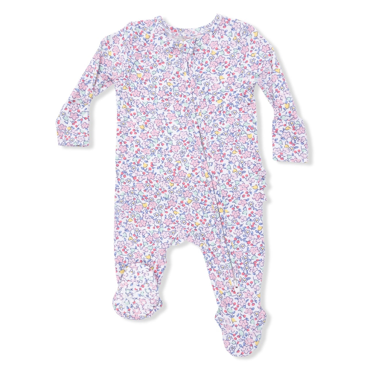 Elizabeth’s Garden Ruffle Footie