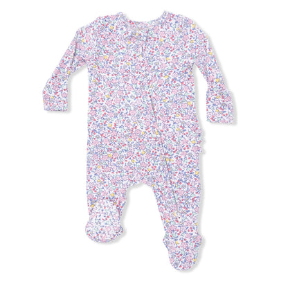 Elizabeth’s Garden Ruffle Footie