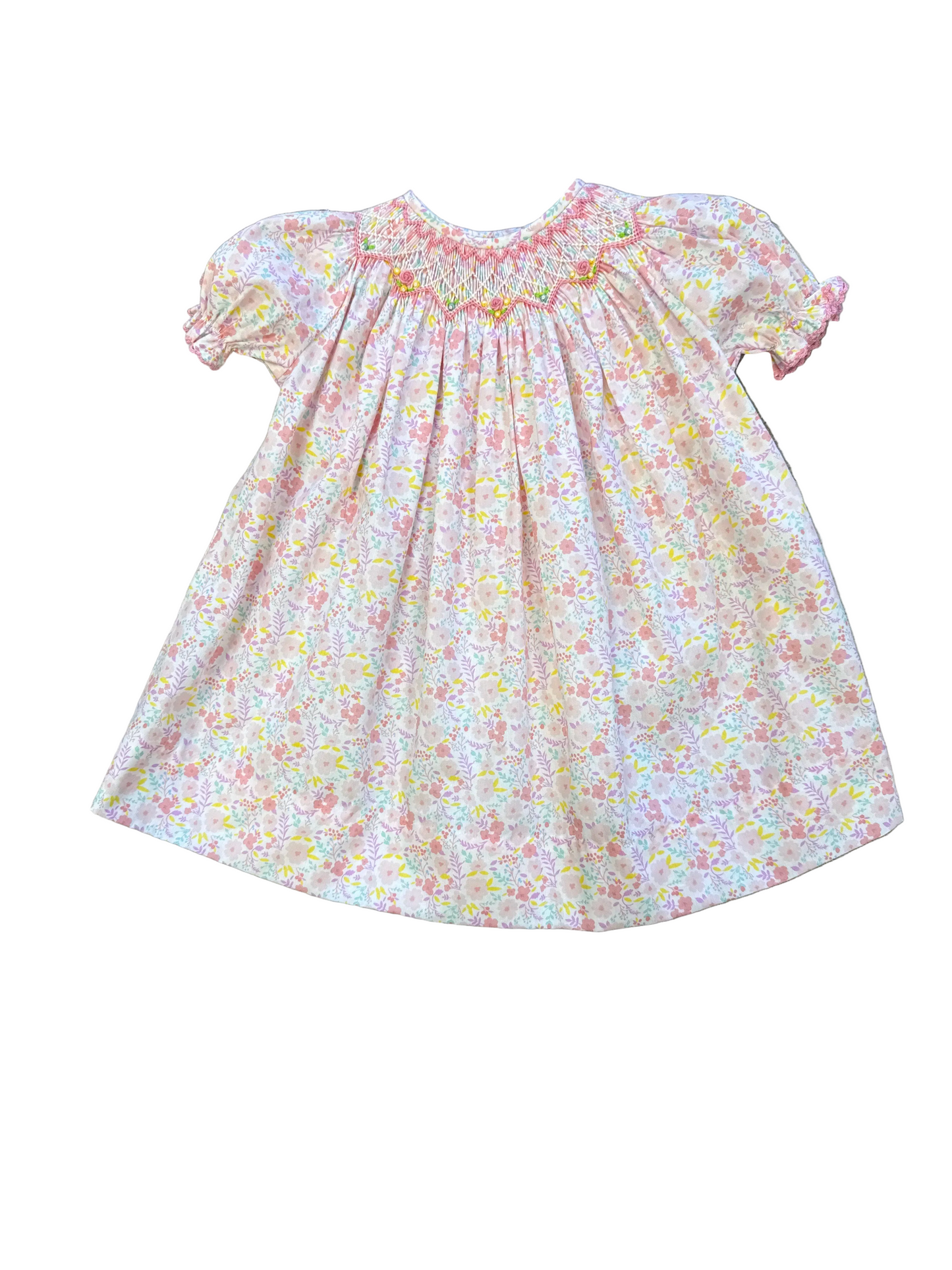 Floral Smocked Dress