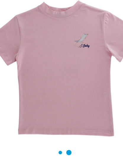 S/S Logo Tee- Beach Chair On Sorbet