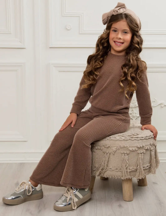 Mocha Two Piece Lounge Set