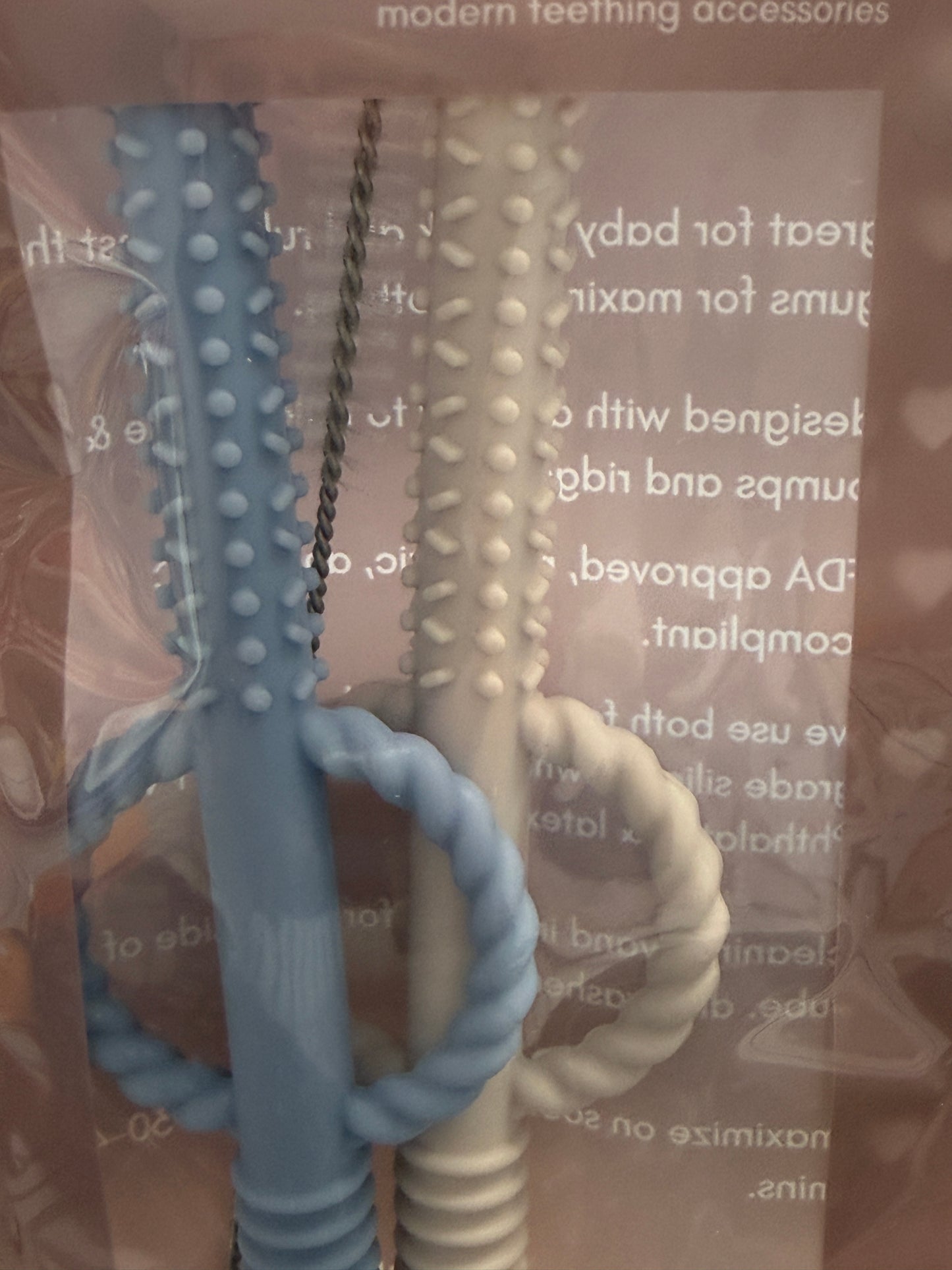 Three Hearts Teething Tube