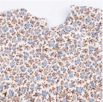 Hazel Floral- Caitlyn Smocked Dress and Bloomer