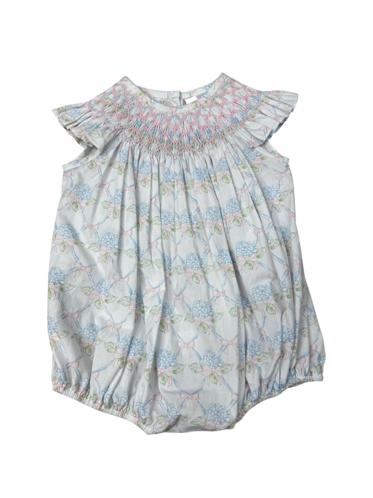 Endless Summer Floral Smock Bubble