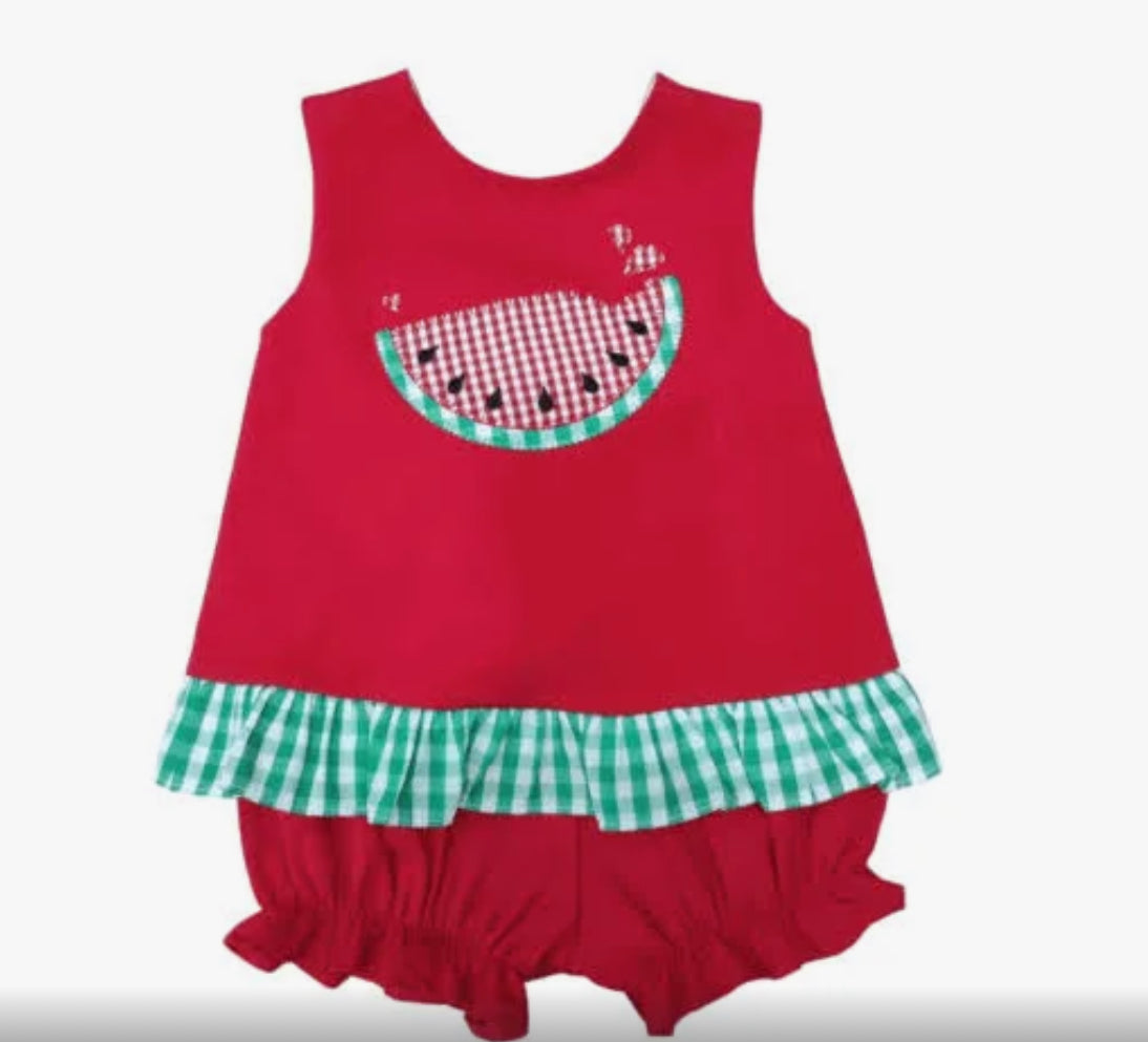 Watermelon bloomer set