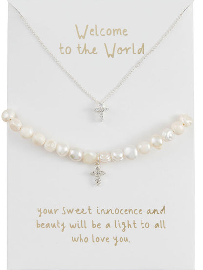 Cross Jewelry Set