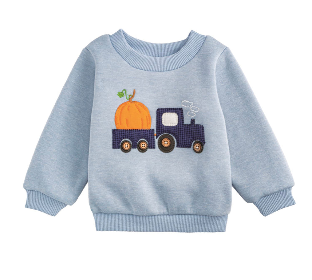 Pumpkin Tractor Sweatshirt