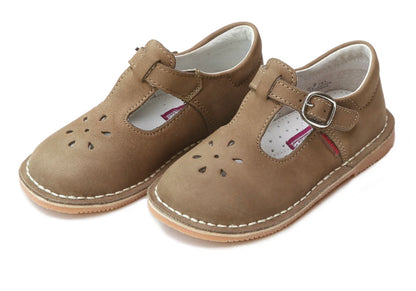 Nubuck Khaki Joy Tstrap Mary Jane