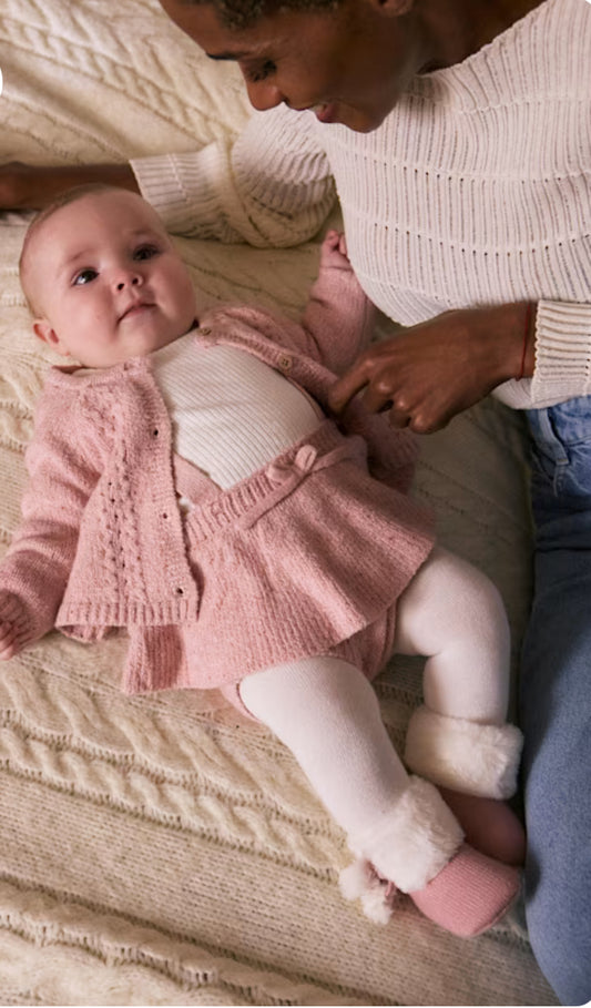 Newborn Girl Three Piece Set