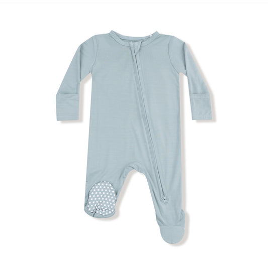 Jadeite 2way Zipper Footie