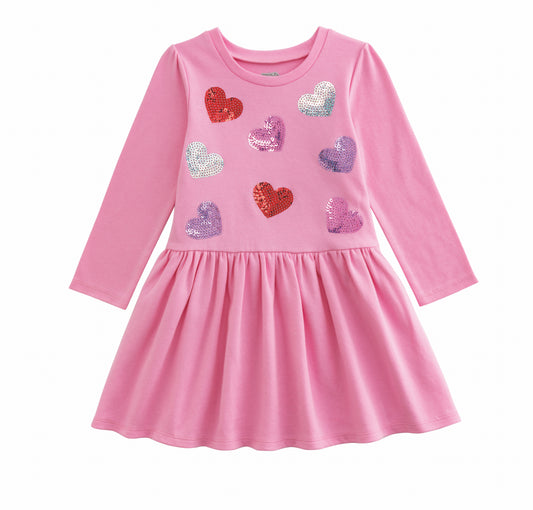 Valentine Sequin Dress