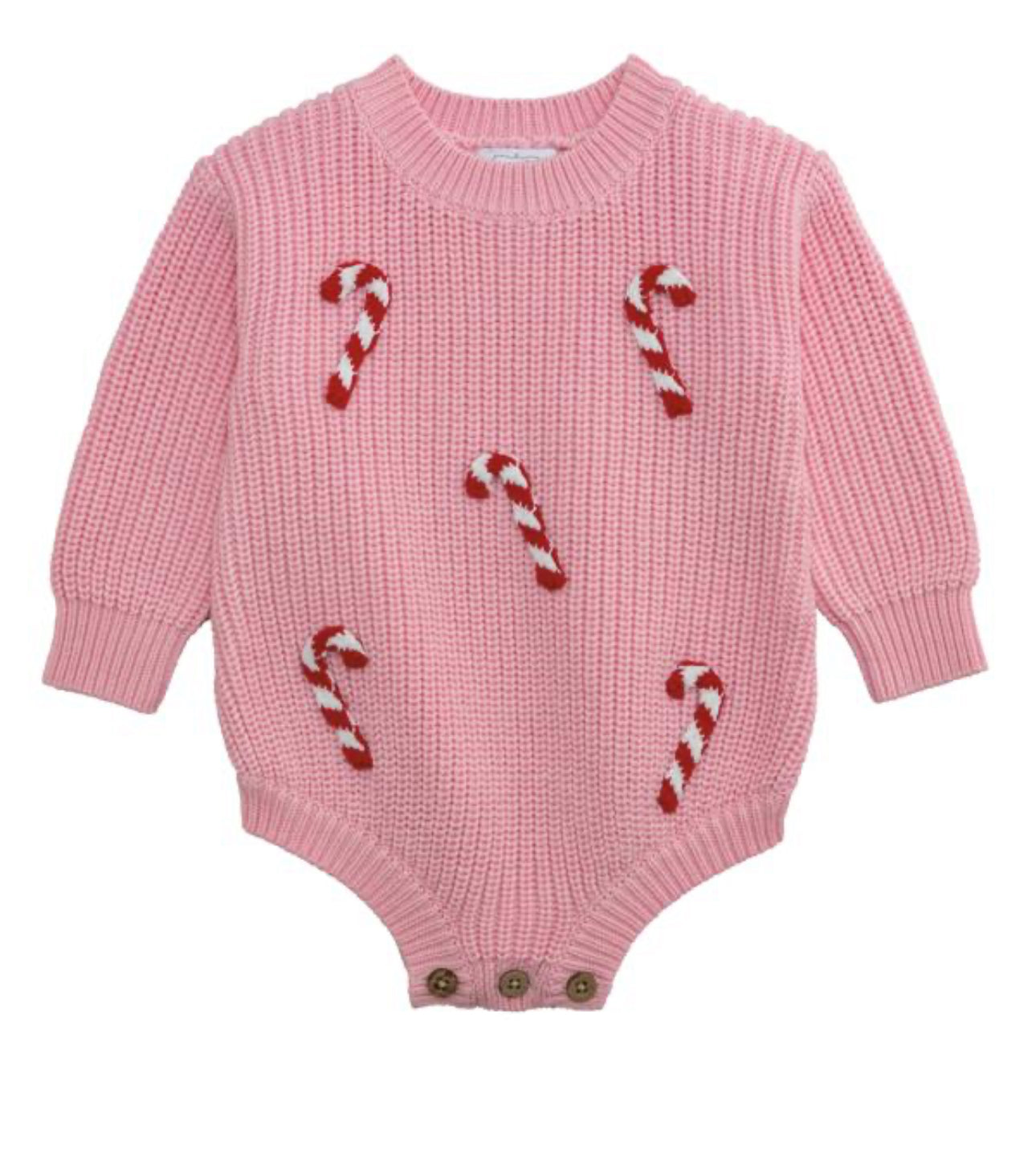 Candy Cane Bubble Sweater