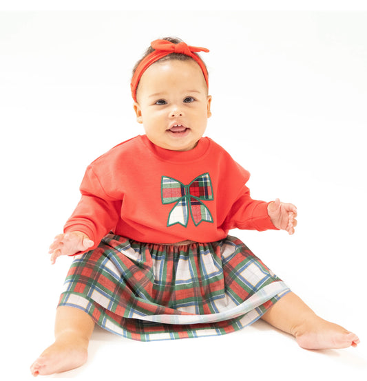 Holiday Plaid Tutu Skirt