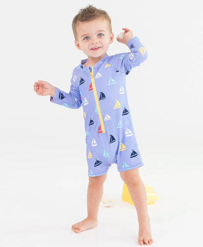 Down By The Bay One Piece Rash Guard