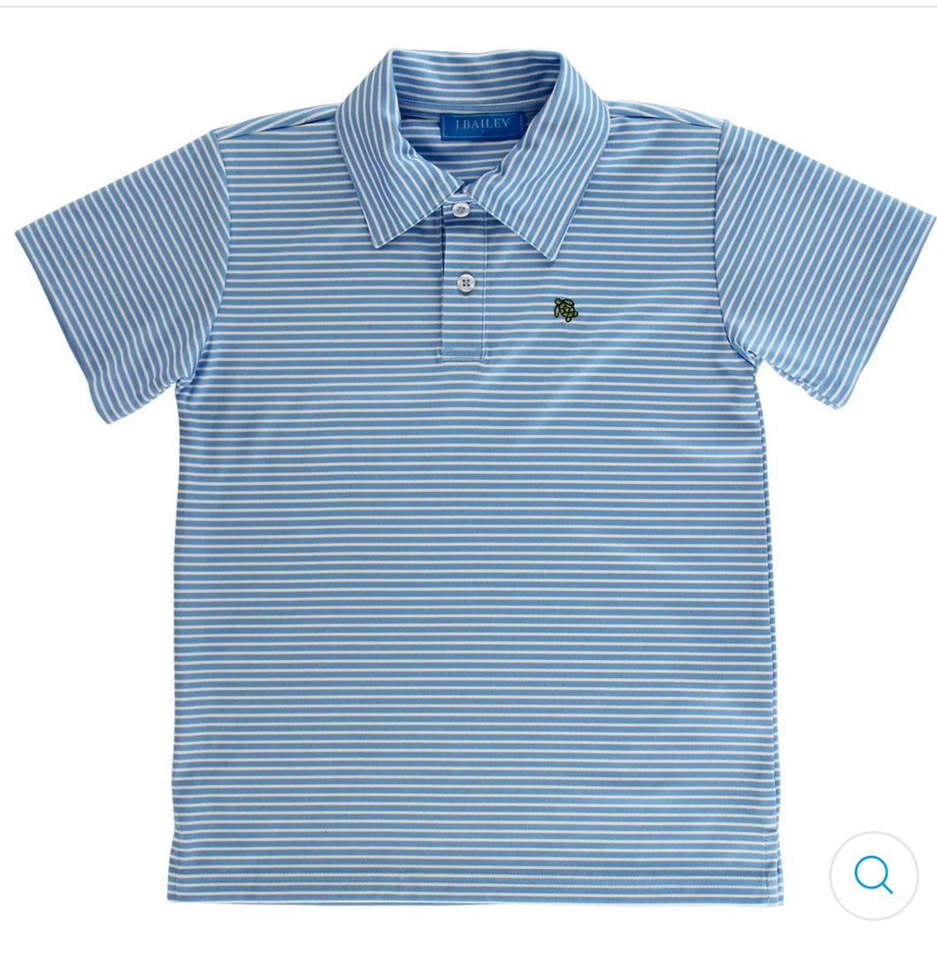Henry Polo Blue and White Stripe