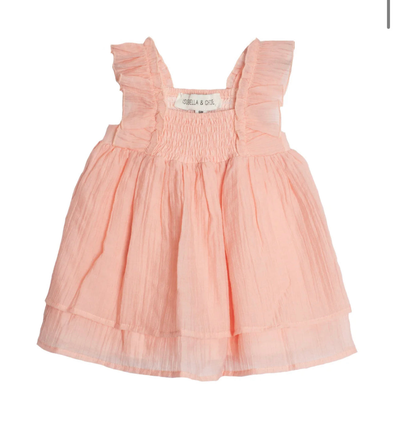 Peach Butterfly Dress