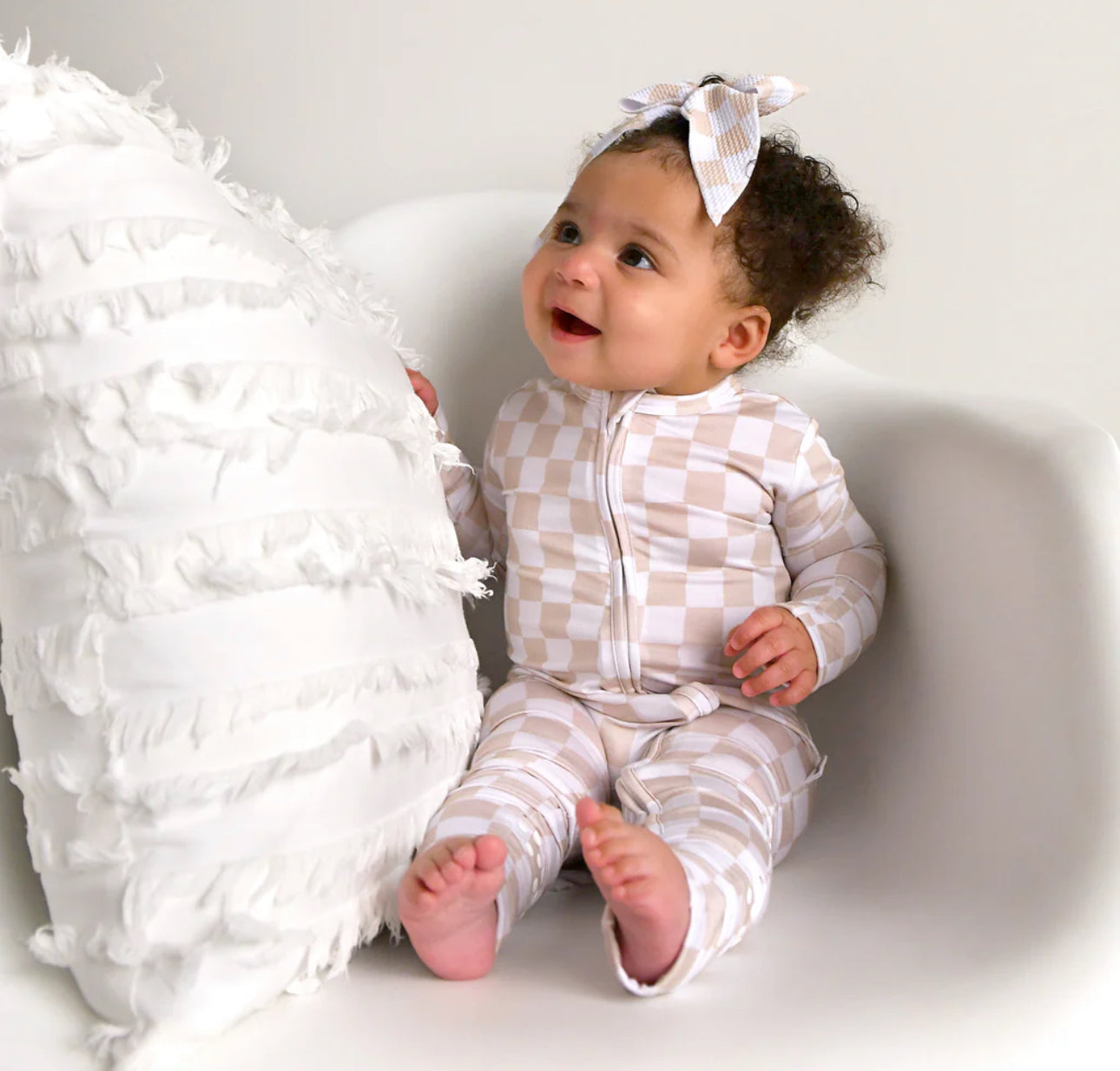 Oakley Check Zipper Footie