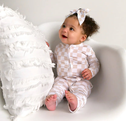 Oakley Check Zipper Footie