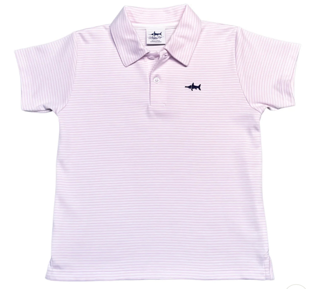 Saltwater Boys stripe collar shirt