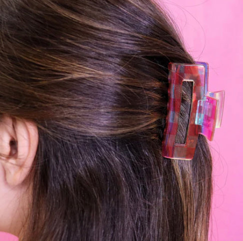 Checkered Claw Clip