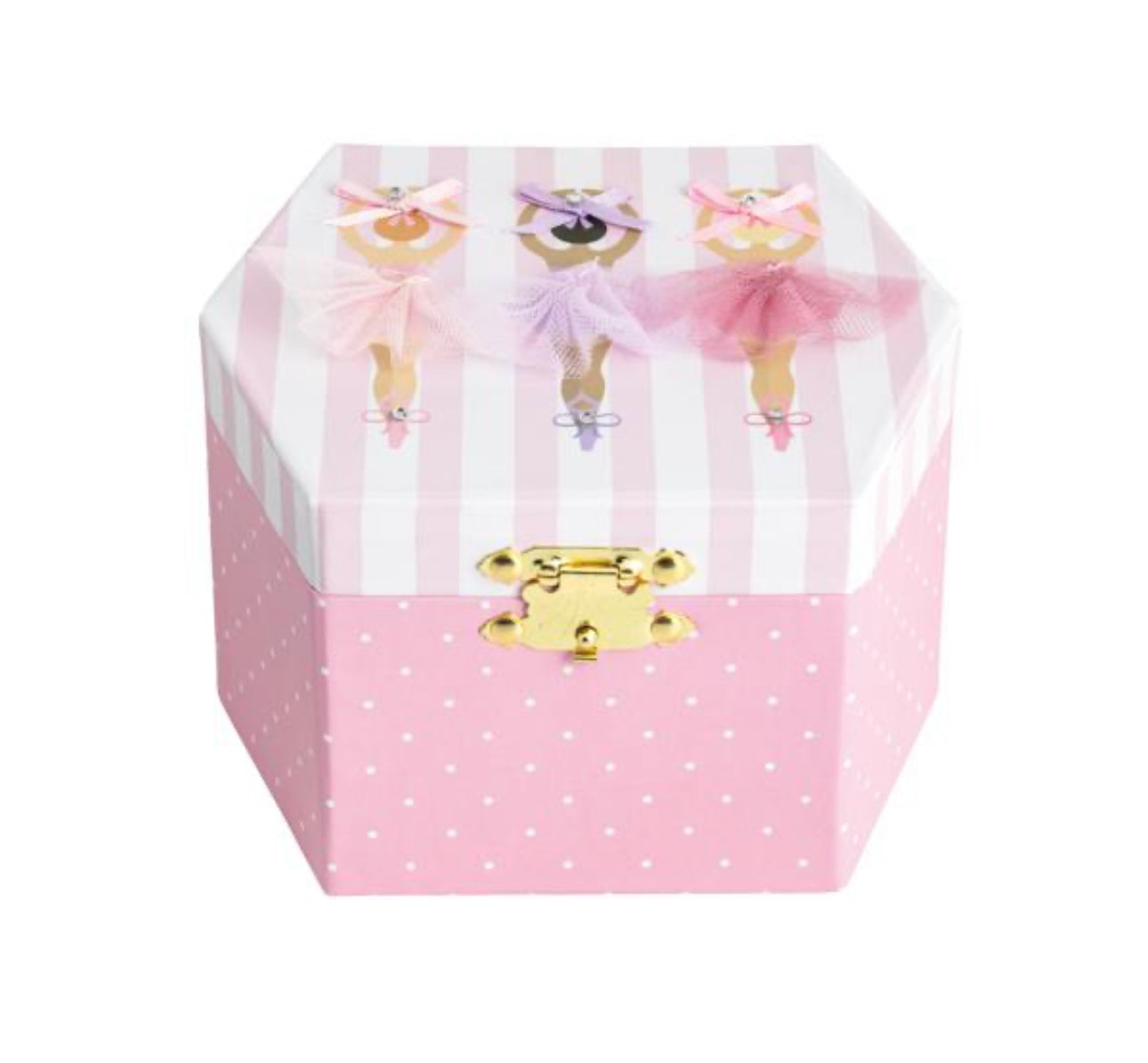 Three Ballerinas Jewelry Box