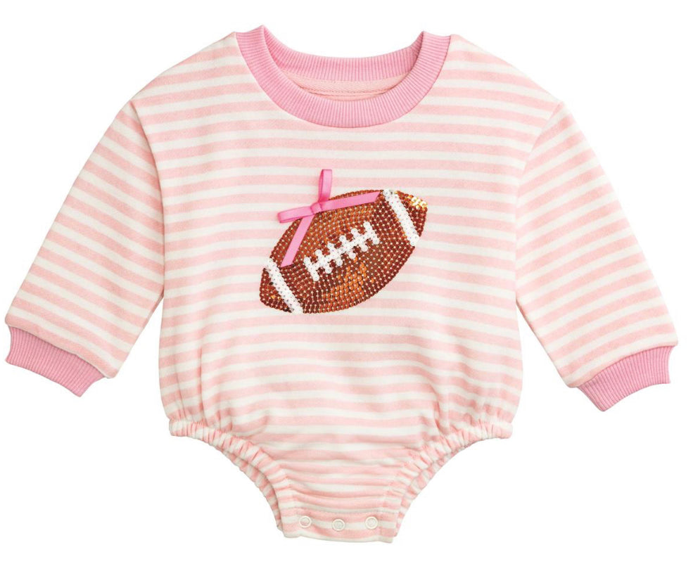 Sequin Football Bubble