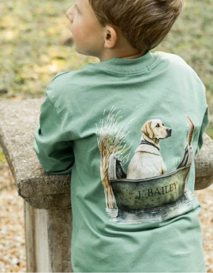 Dog In Boat Longsleeve