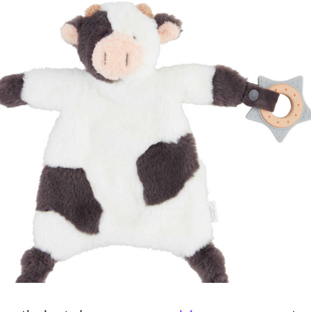 Cow teether wobble