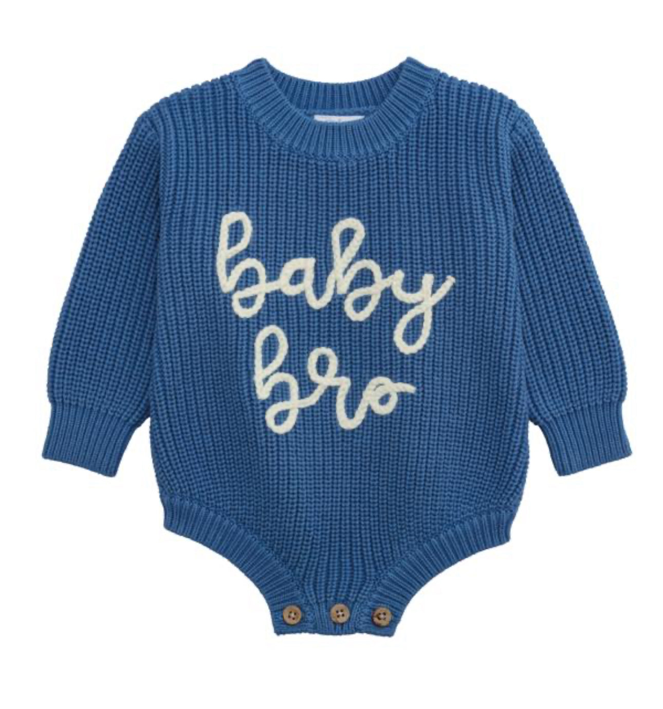 Blue Baby Bro Sweater Bubble