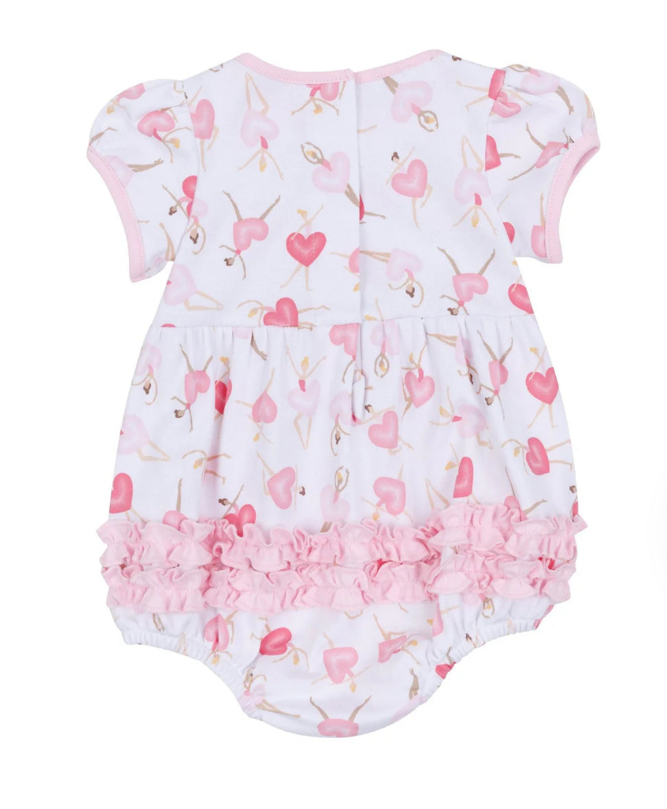 Dancing Hearts Short Sleeve Bubble