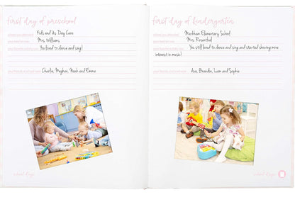 Welcome Little One Gingham Baby Book