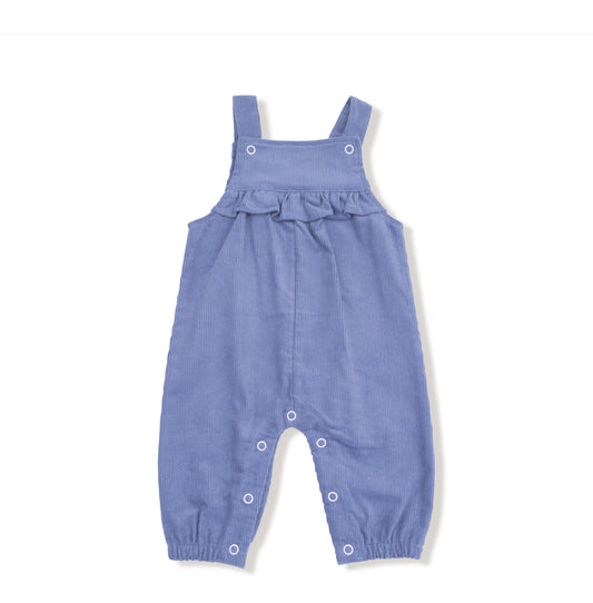 Yoke Ruffle Overall