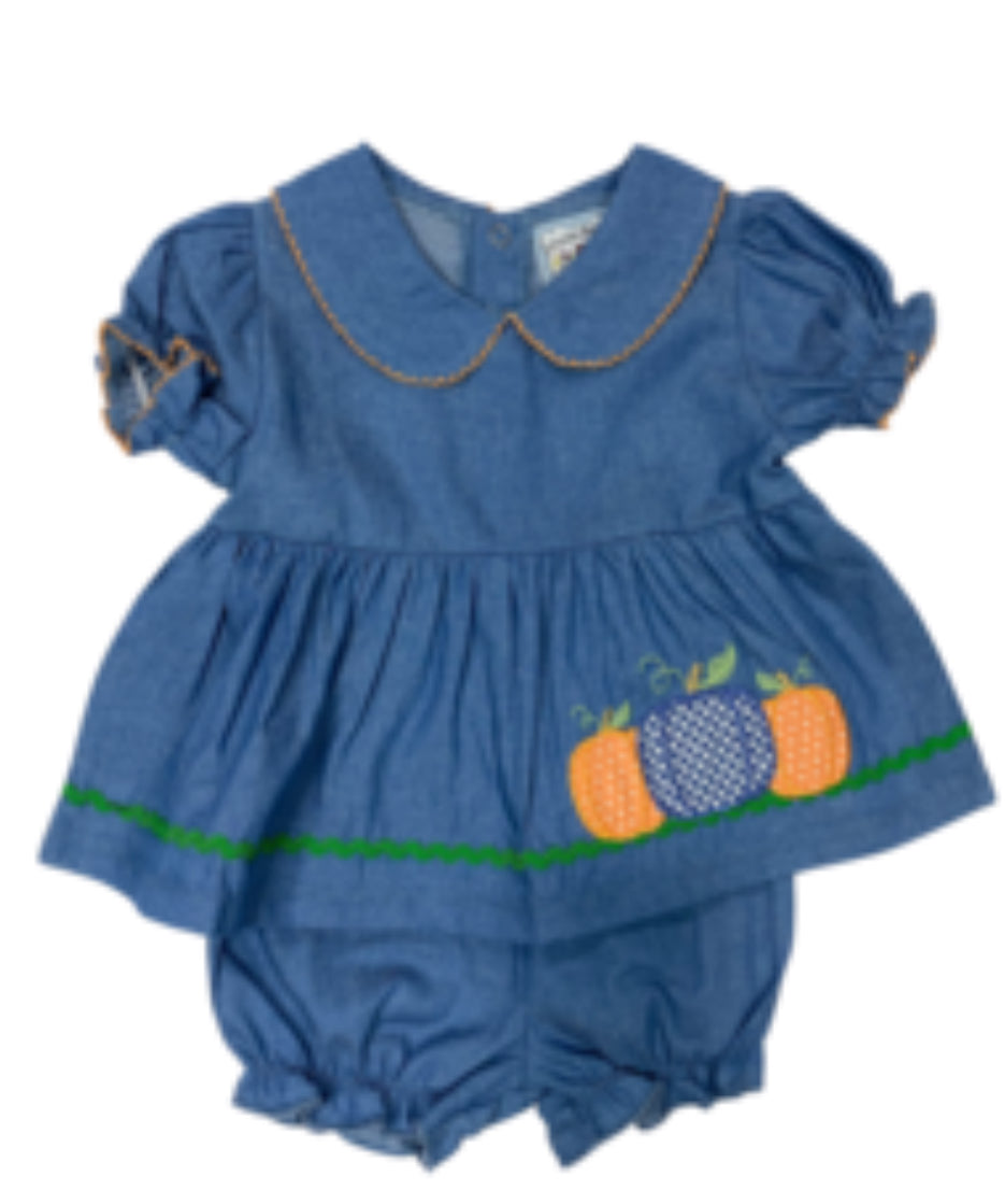 Pumpkin Patch Bloomer Set
