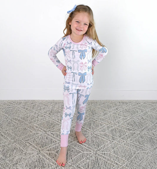 Samantha Bows 2 Piece Loungewear Set