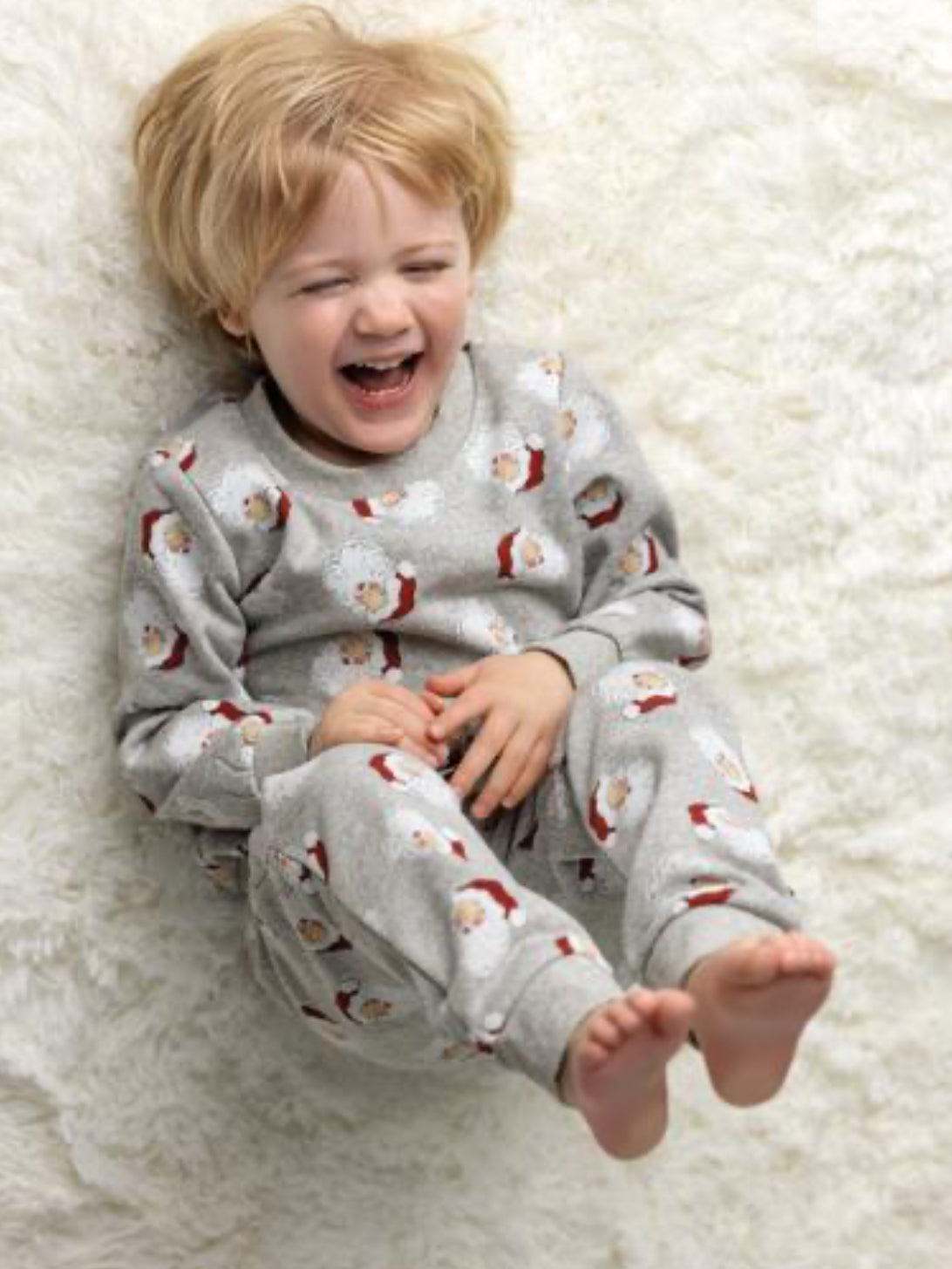 Grey Santa Jogger Set