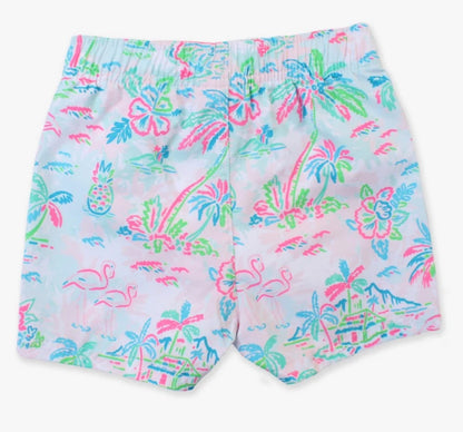 Tropical Resort Swim Trunks