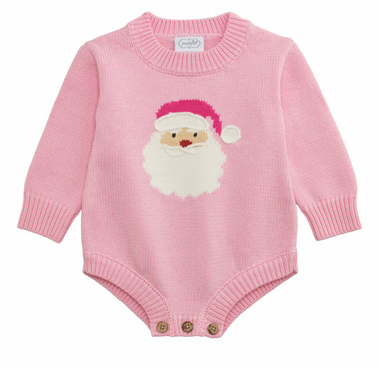 Pink Santa Sweater Bubble