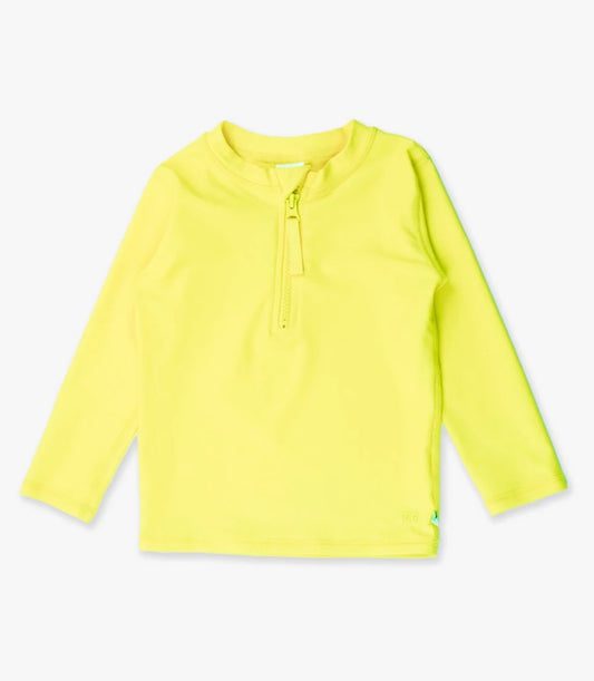 Neon Yellow Rash Guard