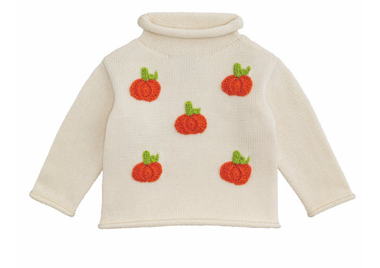 Mini Pumpkin Rollneck Sweater