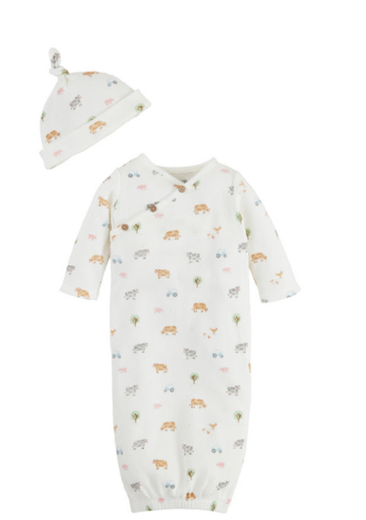 Farm Print Boy Take Me Home Set