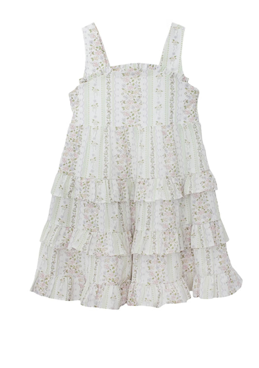 Graceful Garden Sleeveless Dress