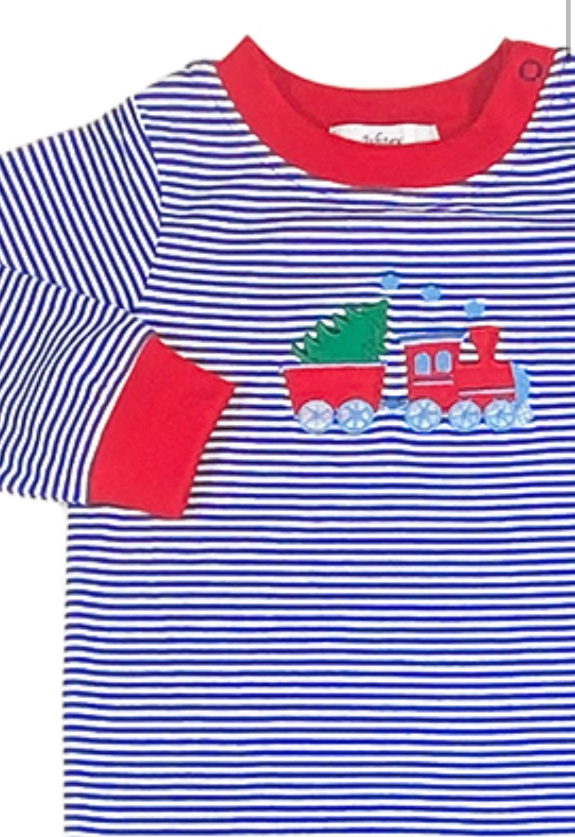 Train Boys Romper