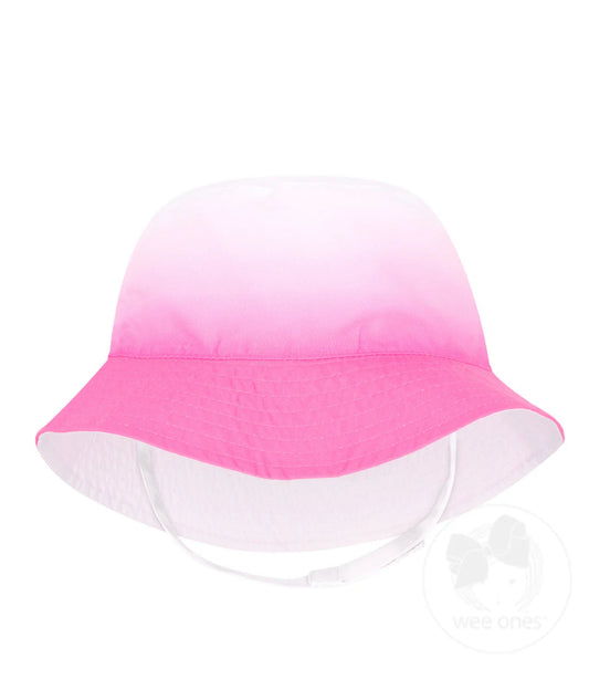 Reversible Girl’s Ombré Sun Hat