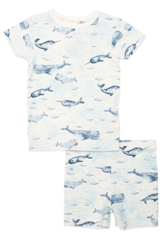 Whale Pajama Set